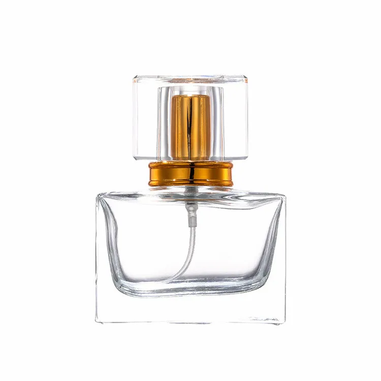 30ml spray bottle glass perfume bottles 30 ml glass spray with luxury Refillable Custom Cap