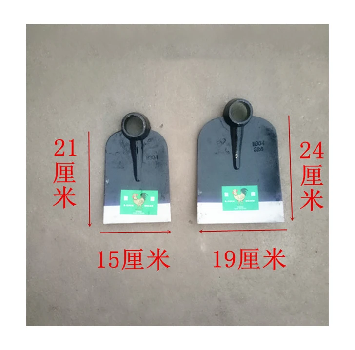 Gardening products wholesale high quality triangle hoe with wooden handle