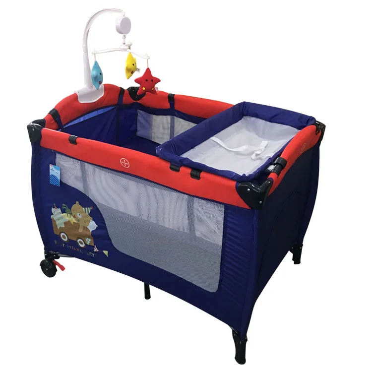 portable folding baby crib  travel child  bed multifunctional baby playpen baby cot newborn bassinet
