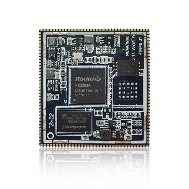 Cost-effective VOIP core board PCB board development and design Voice intercom intelligent device solution development RK3308