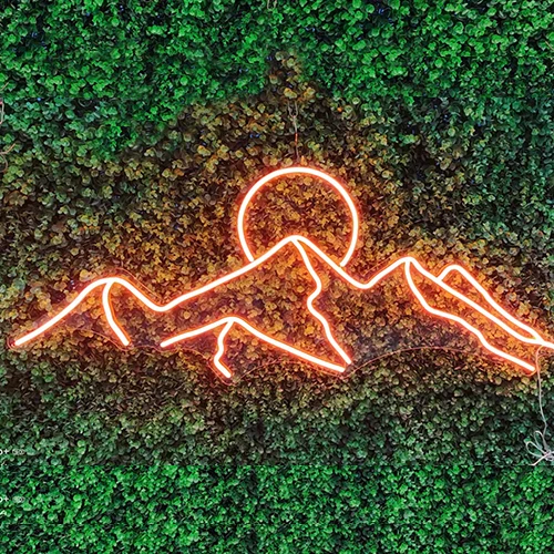 music guitar blue ribbon led neon sign neon logo board for drinking and dancing bar