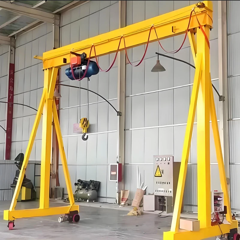 Мини-небольшой Электрический мобильный козловой кран crane1 2 3 5 10 тонн портальный Портальный Кран