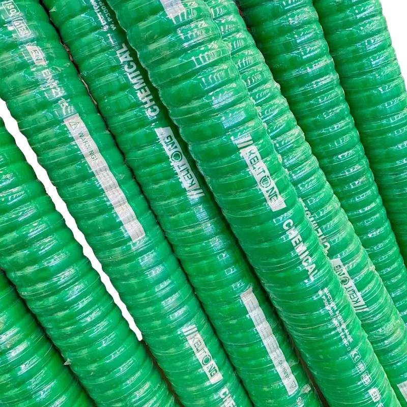 High Flexible Chemical Hose EPDM UHMWPE Acid Alkali Solvent and Chemical Rubber Suction Discharge Hose