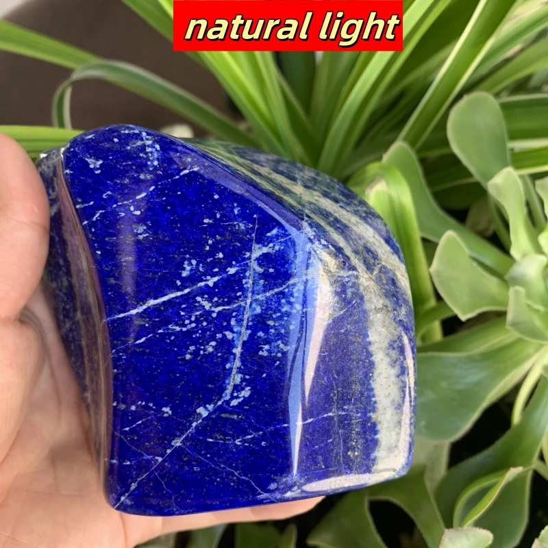 Natural crystal crafts lapis lazuli stones crystals healing stones lapis lazuli big free form stones for home decor