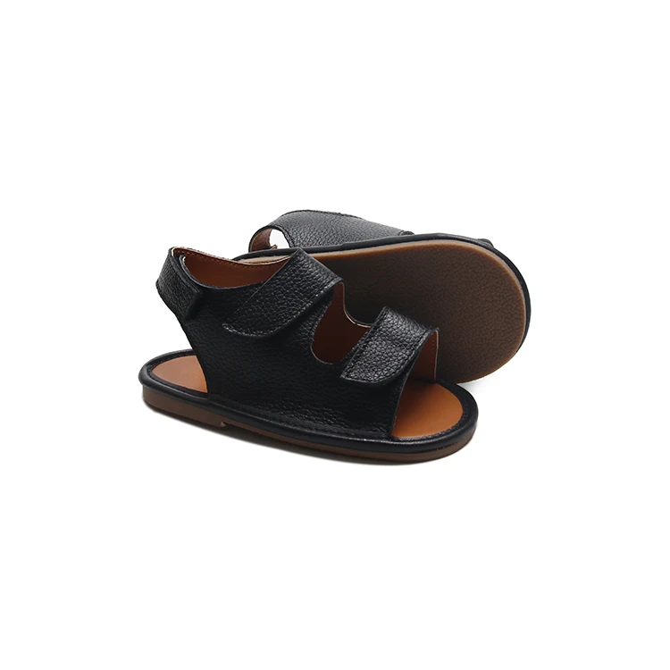 Soft Sole Sandal Baby Feet Floor Shoes Leather Upper Baby Girl Boy First Walking cheap sandalFor Summer