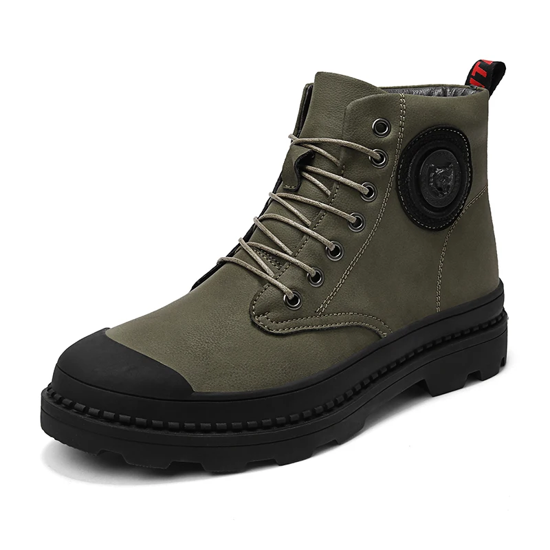 
Customizable winter new main push uppers tide boots outdoor shoes 
