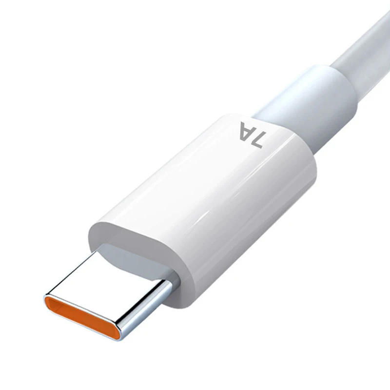 0.25M-2M 7A 100W Type C Super-Fast Charge Cable for Huawei P40 P30 Mate USB Fast Charing Data Cord for Xiaomi Oneplus Redmi