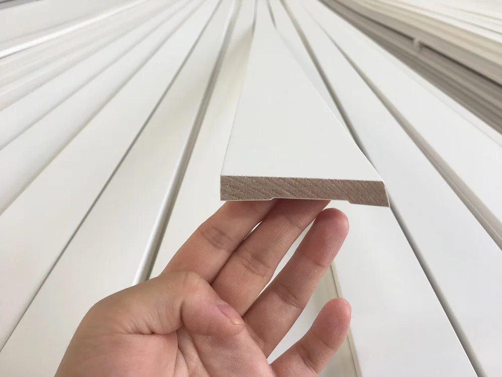 Gesso Plaster Gypsum Baseboard Line Molding Wood Moulding Baseboard Wall Skirting