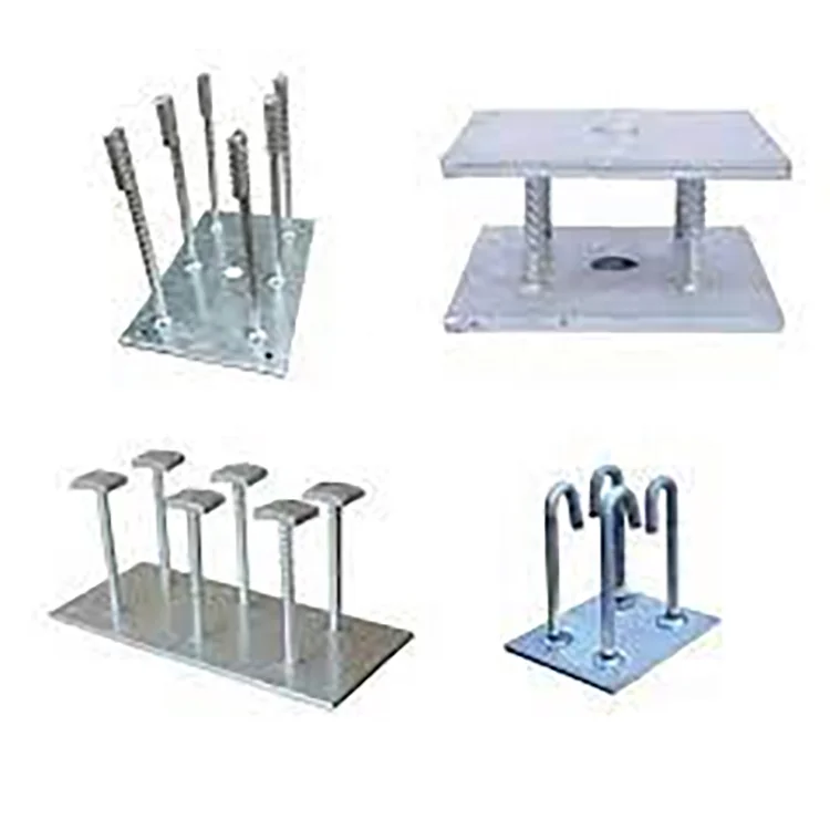 10 мм сварные стальные встраиваемые пластины в бетонные