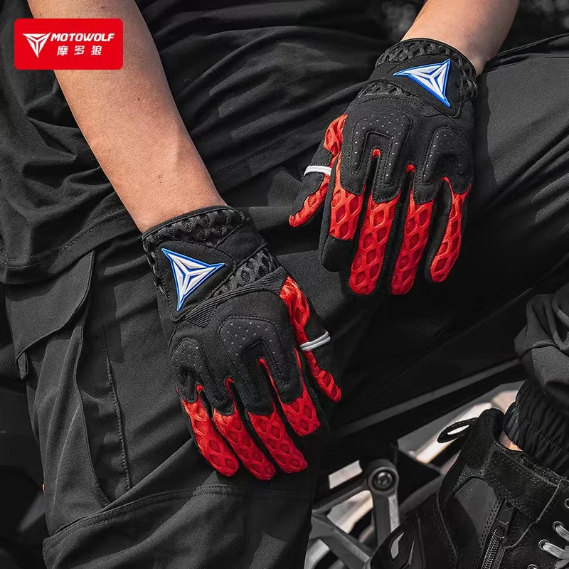 New Arrival of Motowolf Motorcycle  Cycling four season riding Gloves Motorbike ATV Motor Gloves