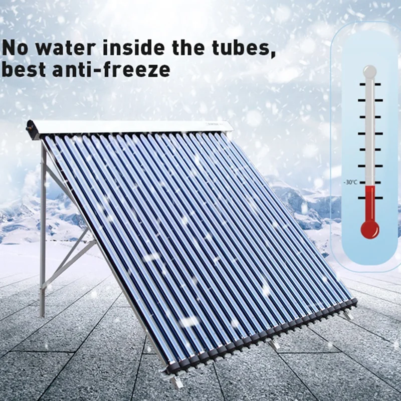 Suntask New Fast Assembly CPC Solar Collector SHC with Largest Aperture Area with Highest Power Putput