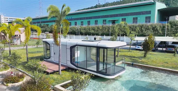 Ready-Made Modular Portable Container House Prefabricated Modern Room Living Space Capsule