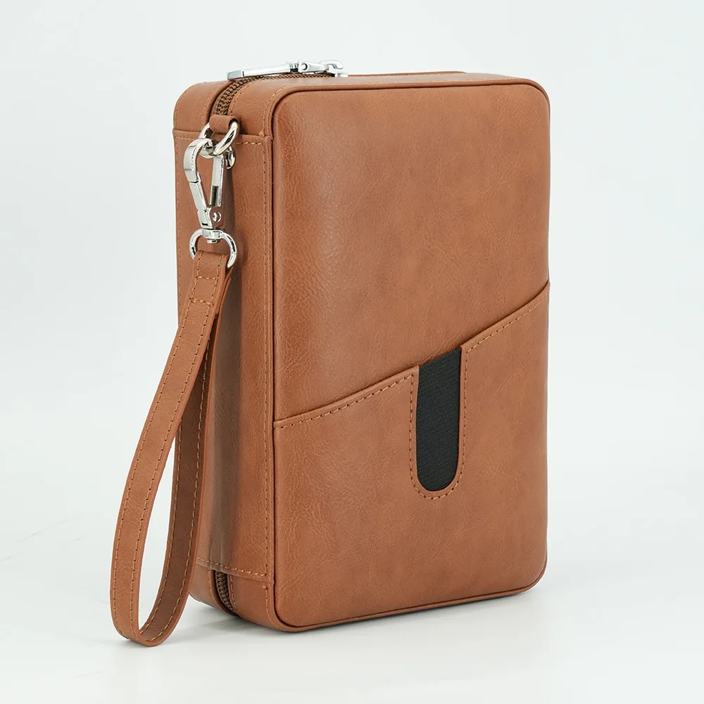 2024 new Luxury 6 pack Leather cigar humidor box cigar boxes gift box for cigar lovers