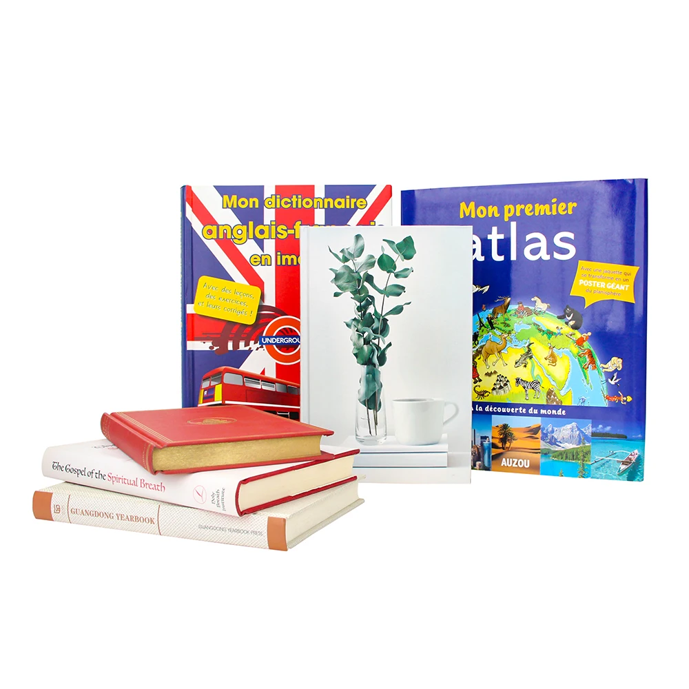 Wholesale factory high quality book printing service hardback book printing hardcover books bulk