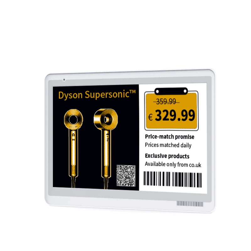 Bluetooth 7,5 дюймовый цифровой ценник для супермаркета с электронными чернилами, электронная ценовая бирка для супермаркета, умная ценовая бирка, умная бирка, автоматическое ценовое устройство