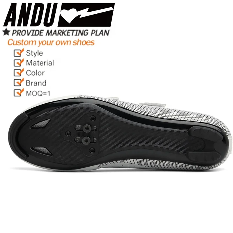 Big Size 36-48 Sports New Fashion Mountain Highway Road Bicycle Cycling Shoes Men Women  Wear-resisting Cycling Shoes