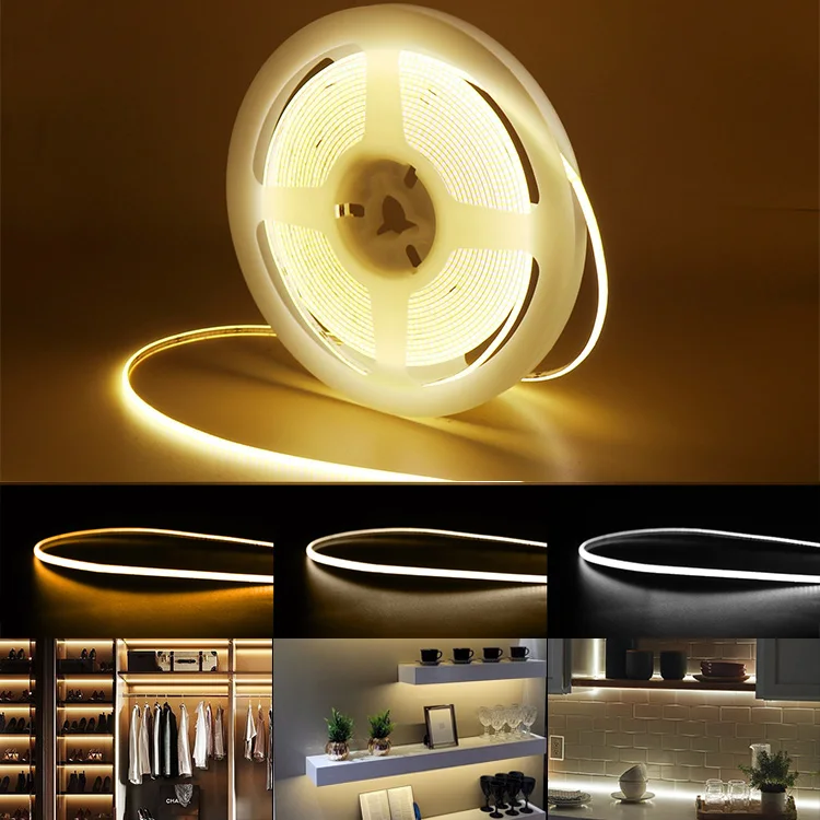 Wide Lights Rgbw  Ac 220v Filament Flexible Car Ultra Thin Warm White Light 4000k 230v For Outdoor Cob Led Strip