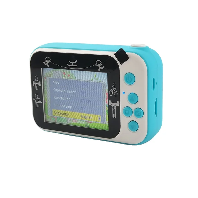 Multifunction Hd Mini Digital Camera For Kids Teens Camera Birthday For Girls Toys 1080P 2.4 Inch Toddler Video Children