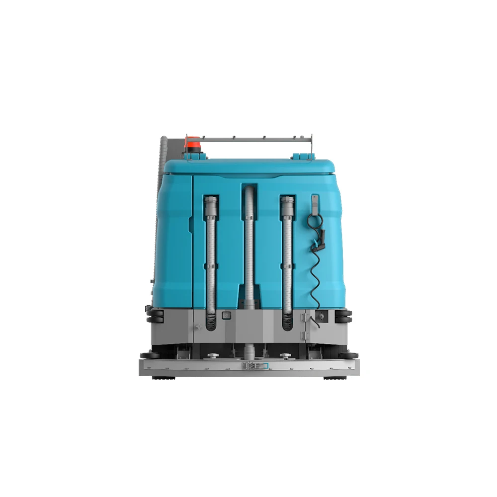 CLEANVAC WB1500C Ride-on battery electric operated road floor sweeper