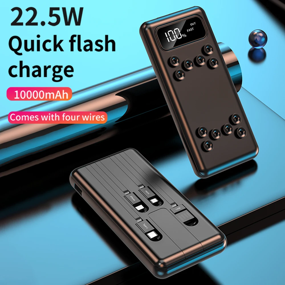 Fast Charge Power Bank 15W Wireless Powerbanks 10000 mAh Mobile Power Supply 10000mAh Wireless Power Bank from Besiter factory
