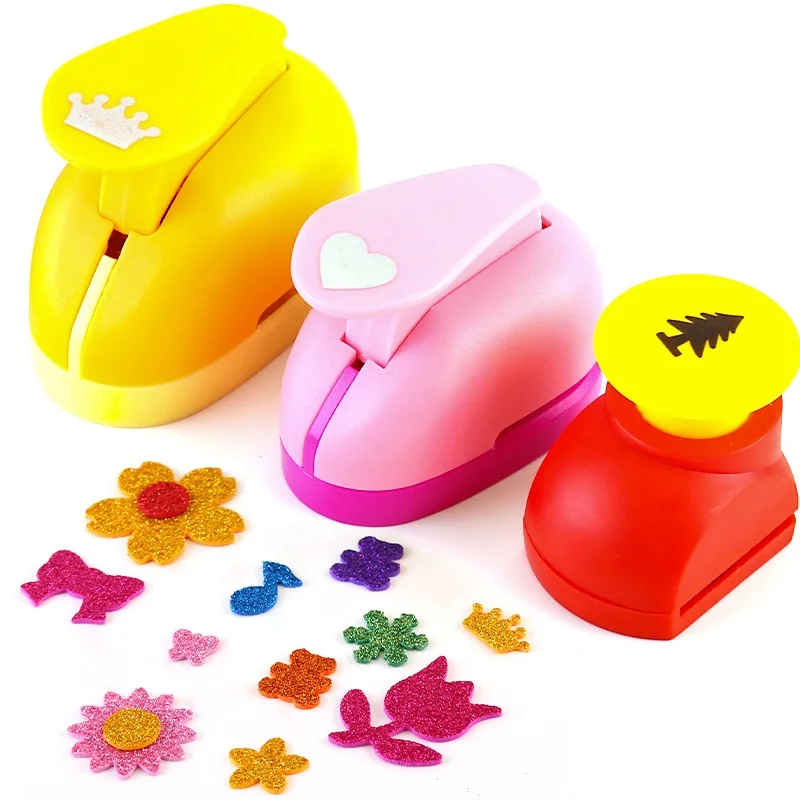 Mini Scrapbook Punches Handmade Cutter Card Craft Printing DIY Flower  Hole Paper Craft Punch