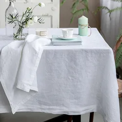 100% pure linen High Quality Solid Restaurant Dinning Linen Wedding table linen cloth