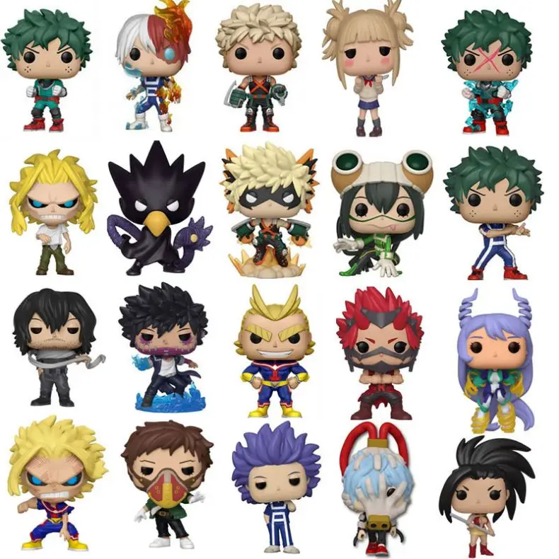 Popular Funk Pop Anime My Hero Academia Character DEKU TSUYU SHOTA AIZAWA ALL MIGHT Cute Vinyl Figure Collection Model Toys