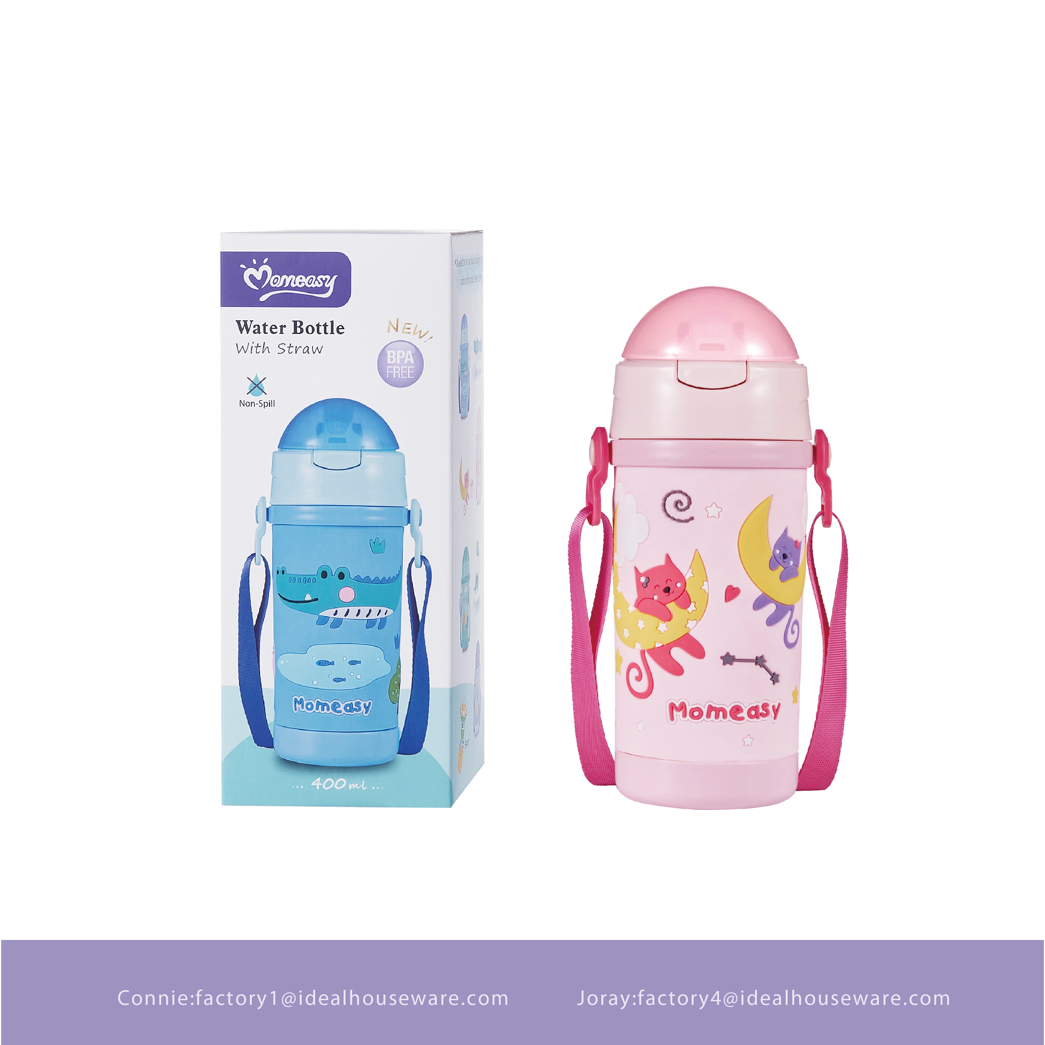 
kids baby water bottle 400ml small order acceptable factory directly supply ready goods 