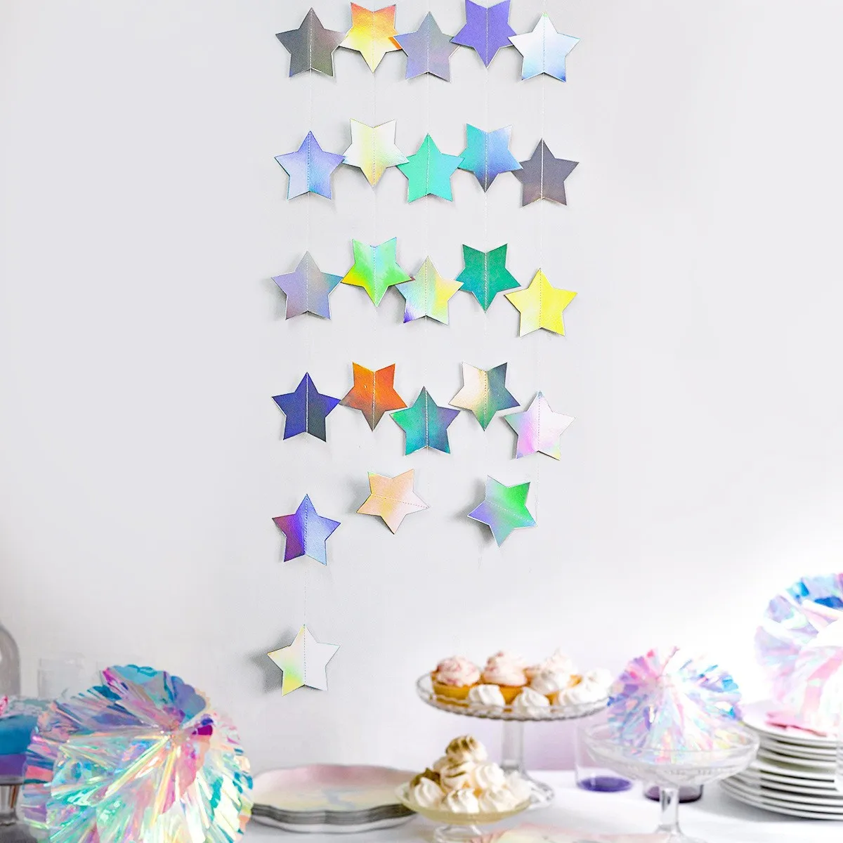 5CM Rainbow Stars 45 pieces 4 Mira hot sale colorful design