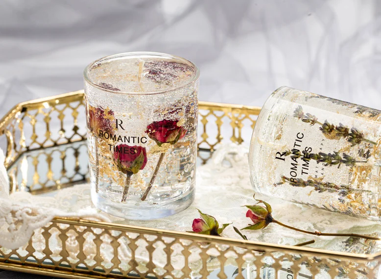 
Jelly Wax Scented Candle Wholesale Essential Oil Candle Festival Gift Box Scented Candle Birthday Custom Gift Printing LOGO 