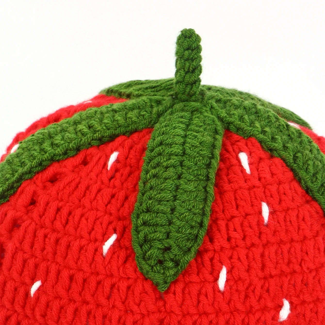 Custom Hand Crochet Fisherman Bucket Hat for Adults Casual Party Wear With Strawberry Pattern Wholesale for Outdoor Travel