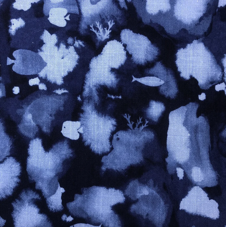 Hot export product woven 20% linen 80% rayon blend printed shirt fabric