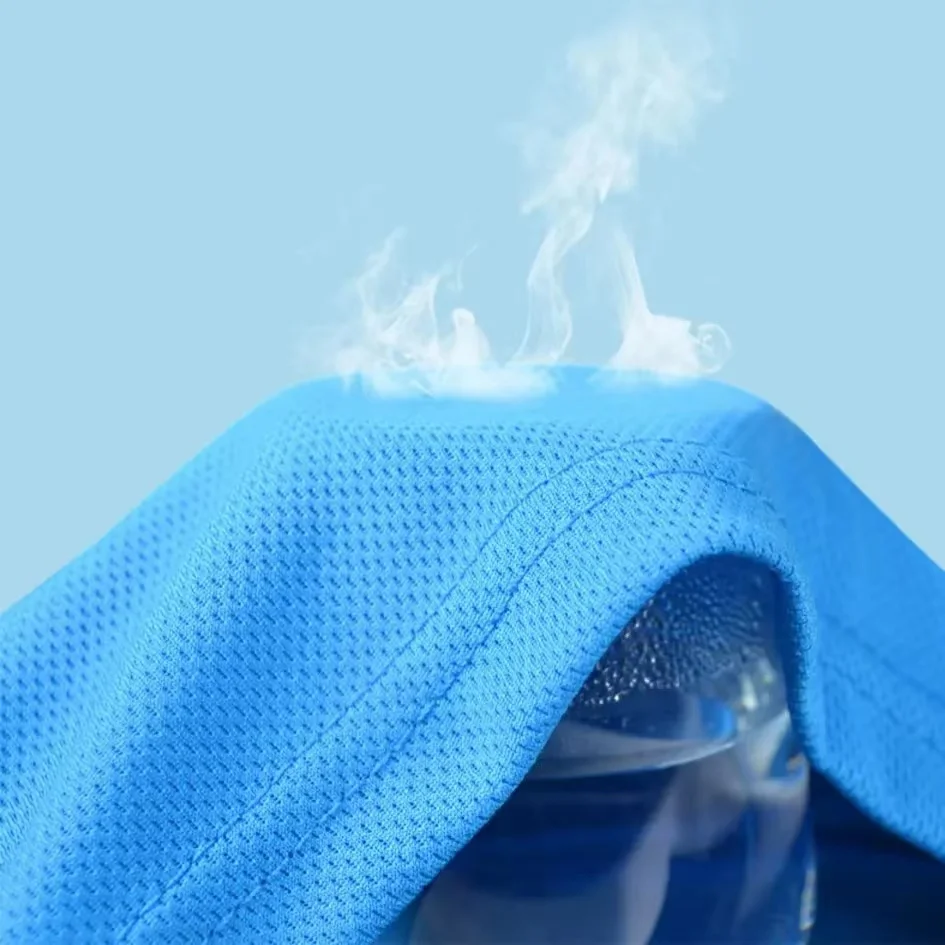 Sublimation Print Custom Men Fitness Breathable Dry-Fit Quick-drying T-shirt 100% Polyester T Shirt Men Long Sleeve T Shirt