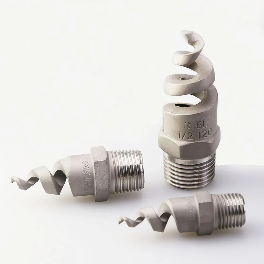 High Quality Stainless Steel Cooling Tower Full Cone Spiral Spray Nozzle