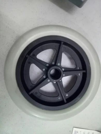 8 inch China wholesale solid pu foam wheel foam filled wheel