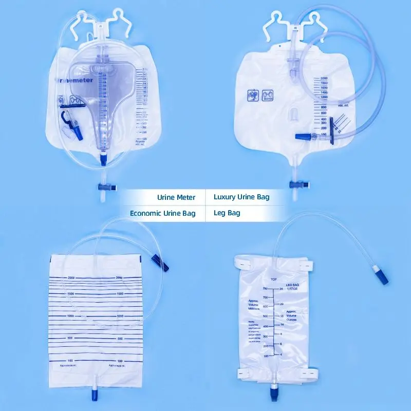 Hot Sales Disposable Collection Urinary Medical Plastic Medical Peritoneal Dialysis Urine Drainage Bags