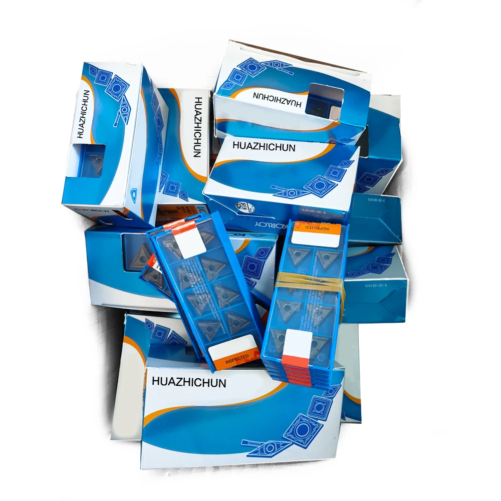 HUAZHICHUN DNMG 110408-HS PC9030  Carbide Inserts Turning Inserts Tools