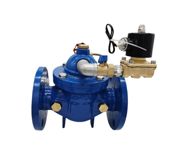 30years factory manufacture water control valve carbon steel flanged electromagnetic remote control float valve