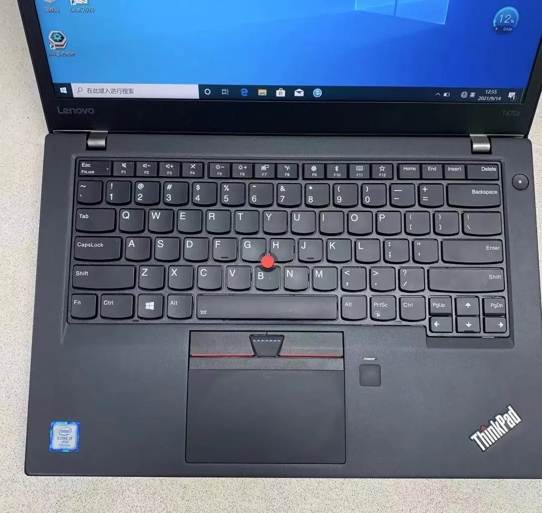 Wholesale 95% New laptop Thinkpad T470 Intel Core i5-7th 8GB 256GB SSD 14.1-inch learning laptop