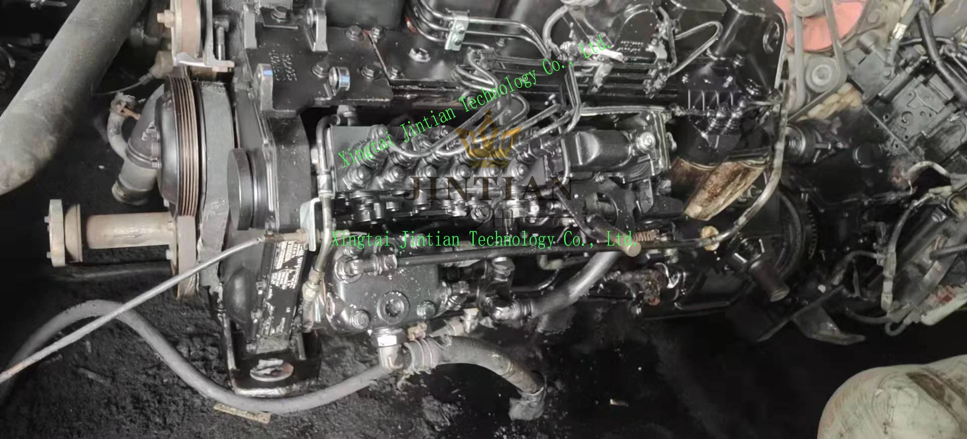 Original Used Engine 6BT 210HP