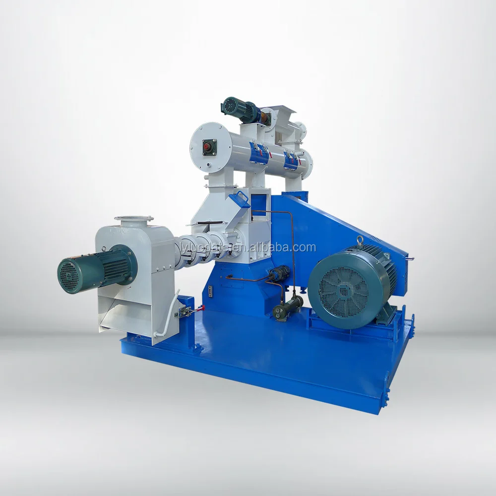Advanced fish pellet making machine High capacity fish food pellets fish floating feed pellet machine on sale