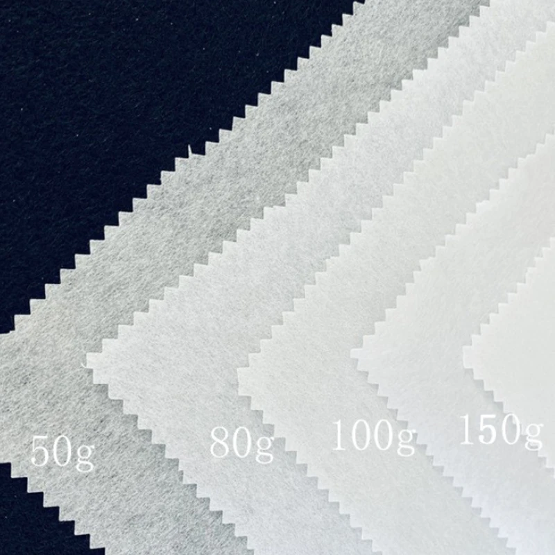 100% Polyester Nonwoven Fusing Paper for Garment Embroidery fabrics for clothing turkey