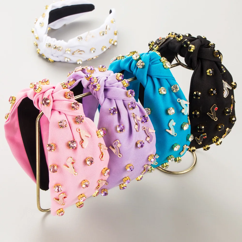 fashion designer Bling Headbands For Women Luxury Headbands Accessories Women Hairbands