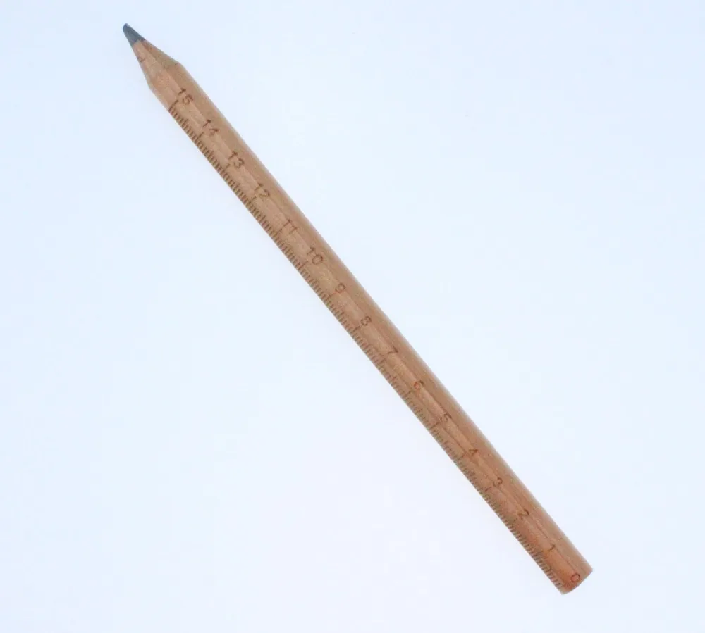 Wholesale round natural wood big size hb 2b pencil for school and office