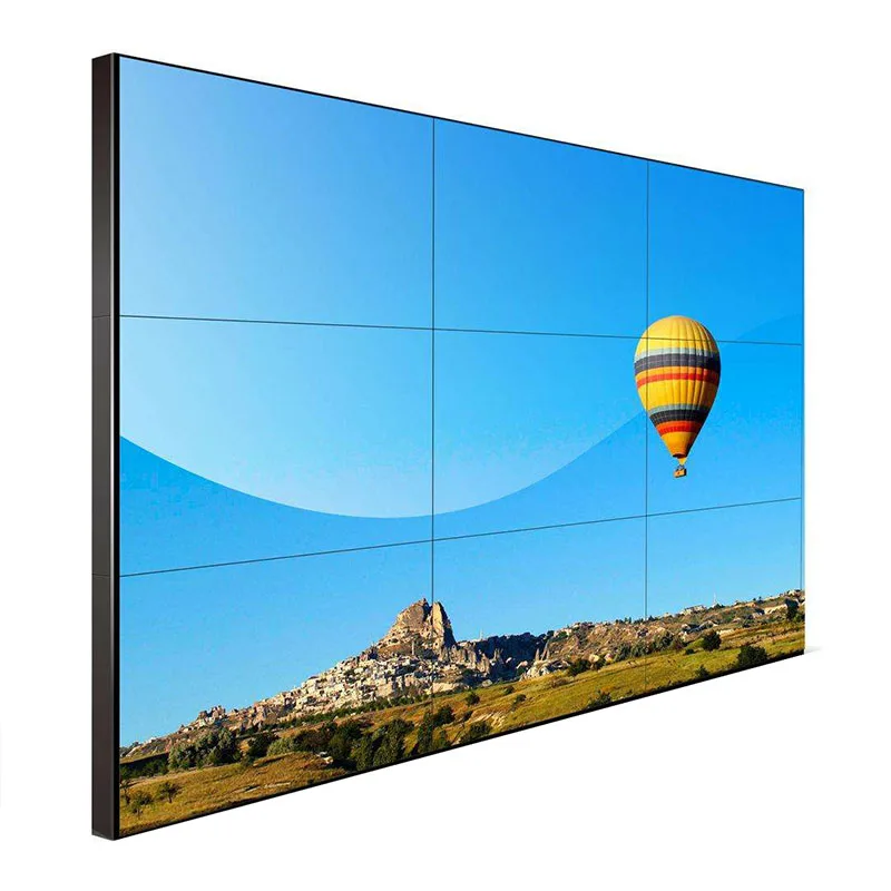 55 Inch Indoor 3x3 Wall-mounted Narrow Bezel Video Wall Screen Advertising Display Digital Signage LCD Monitor Display