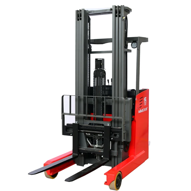 China factory stand up electric reach truck 1.5-2T  with EPS PU tire AC motor wireless camera