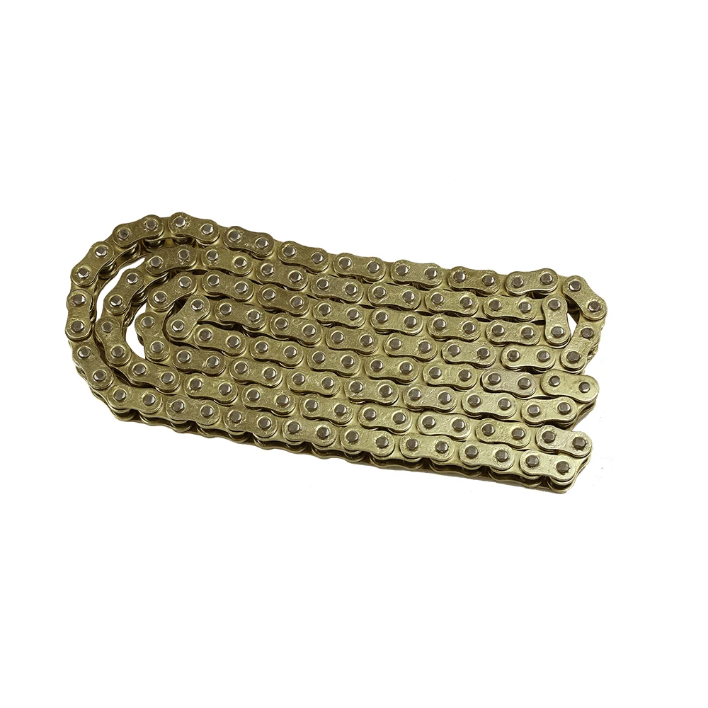 motorcycle racing part 428H O RING gold color motorcycle chain in transmission