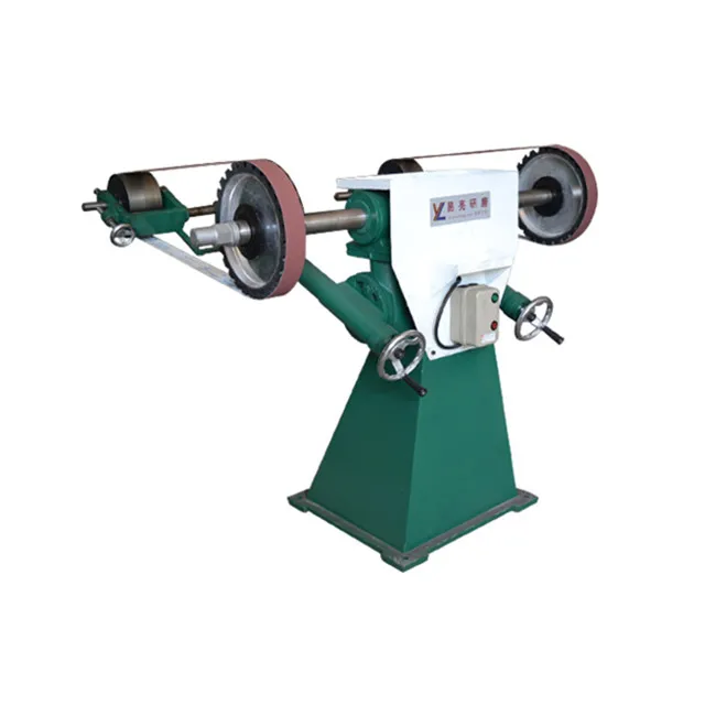 Double Heads flexible polishing machine belt grinder / grinding machine