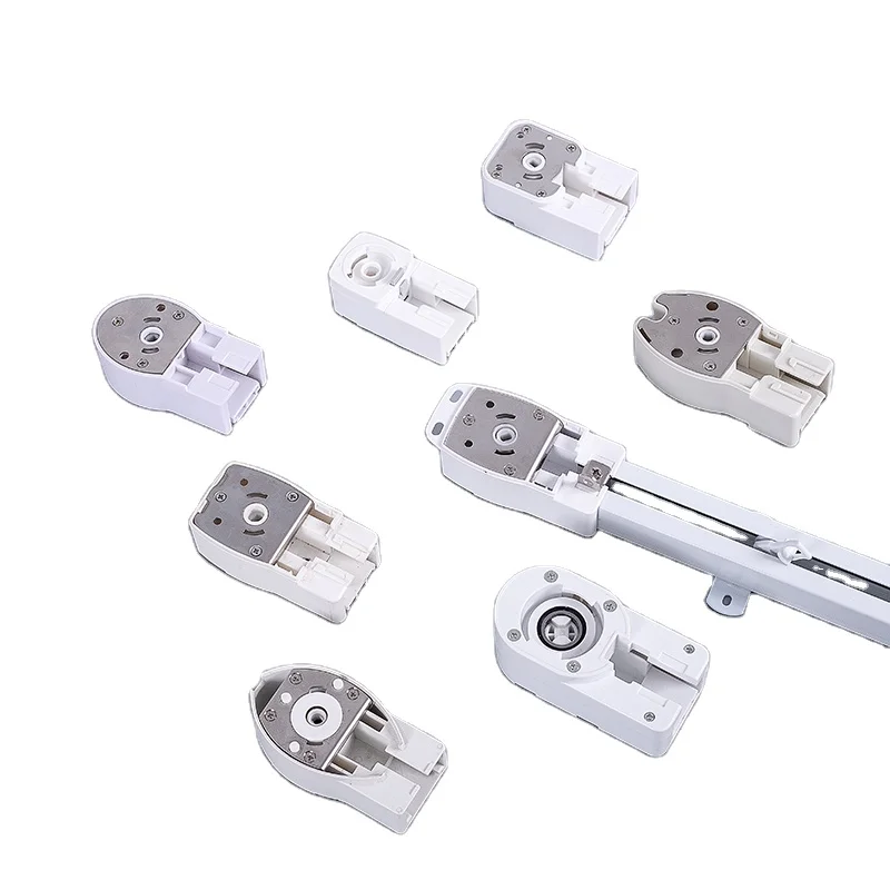 New Design flexible curtain track Retractable Curtain Track Smart Ceiling Curtain Track Pulley System Home Decor