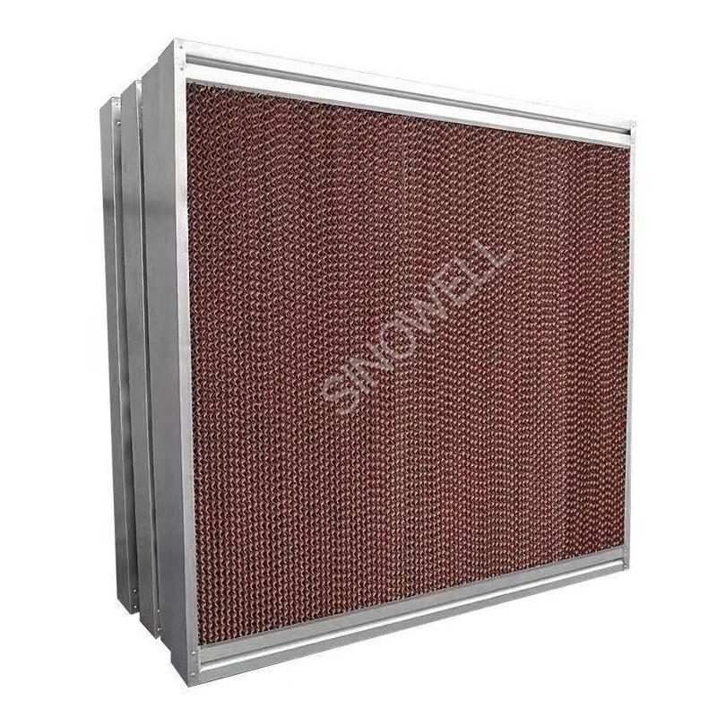 SINOWELL 5090 7090 без запаха, сотовый картон, влажная занавеска, промышленная испарительная охлаждающая Подушка, охлаждающая подушка для птицефабрики